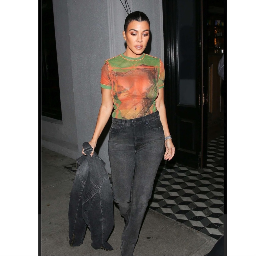 Re/Done Straight Leg Jeans ASO Kourtney Kardashian